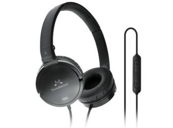 Fejhallgató, mikrofon, SOUNDMAGIC P22C, fekete (SMFHP22CB)