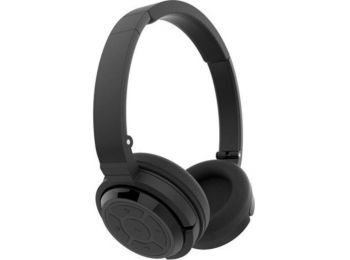 Fejhallgató, mikrofon, hangerőszabályzó, SOUNDMAGIC P22BT, fekete (SMFHP22BTB)