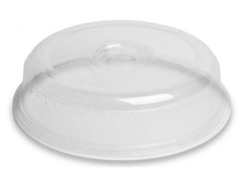 Műanyag fedő mikrohullámú sütőbe, áttetsző, 26 cm (KHKE159)