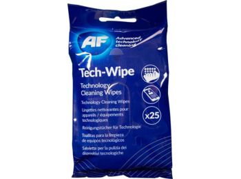 Tisztítókendő, képernyőhöz, alkoholmentes, nedves, 25 