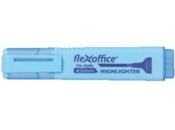 Szövegkiemelő, 1-4 mm, FLEXOFFICE HL05, kék (FOHL05K)