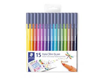 Rostirón készlet, 1 mm, STAEDTLER Triplus, 15 különböz