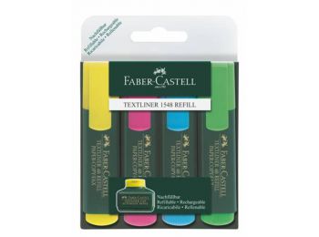 Szövegkiemelő, 1-5 mm, FABER-CASTELL, Textliner 48, 4 kül