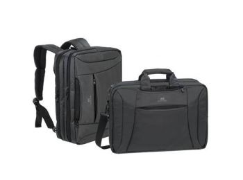 Notebook táska, hátizsákká alakítható, 16, RIVACASE Ce