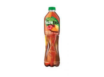 Üdítőital, szénsavmentes, 1,5 l, FUZETEA, barack-hibiszk