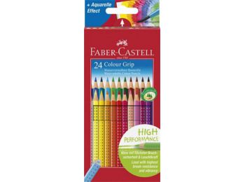 Színes ceruza készlet, háromszögletű, FABER-CASTELL Gri