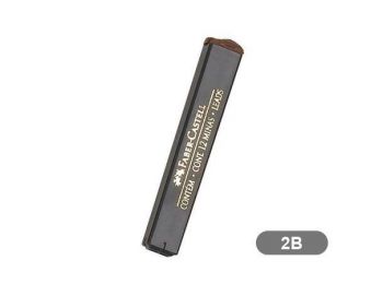 Grafitbél, 2B, 0,7 mm, FABER-CASTELL (TFC91272B)