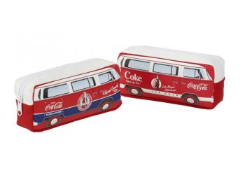 Tolltartó, vagon alakú, VIQUEL Coca-Cola, fehér-piros (IV