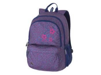 Hátizsák, PULSE Spin Pink Flower, rózsaszín-kék (PLS121