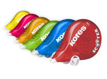 Hibajavító roller, 4,2 mm x 8 m, KORES Scooter vegyes szí