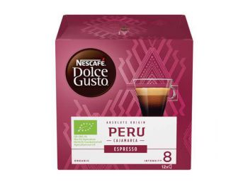 Kávékapszula, 12 db, NESCAFÉ Dolce Gusto Espresso Peru (K