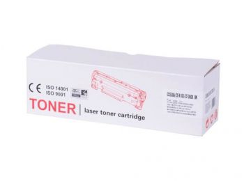 CC530A/CE410X/CF380X lézertoner, TENDER®, fekete, 4k (TOTE