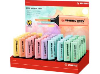 Szövegkiemelő display, 2-5 mm, STABILO BOSS, vegyes paszte