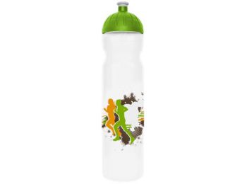 Kulacs, higiénikus műanyagból, 1L, FREEWATER Sportoló, 