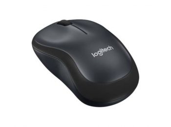 Egér, vezeték nélküli, optikai, USB, LOGITECH, M220 Sile