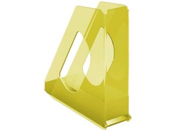 Iratpapucs, műanyag, 68 mm, ESSELTE Colour` Ice, sárga (E626277)