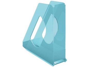 Iratpapucs, műanyag, 68 mm, ESSELTE Colour` Ice, kék (E626