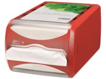 Szalvéta adagoló, 145x191x307 mm, asztalra helyezhető, N4