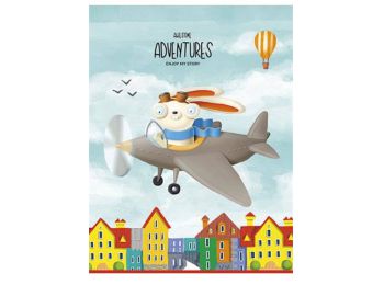 Füzet, tűzött, kockás, A5, 36 lap, SHKOLYARYK Adventures