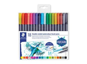 Ecsetirón készlet, 0,5-0,8/1,0-6,0 mm, kétvégű, STAEDTL