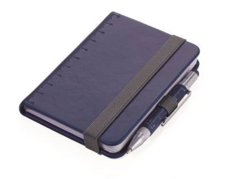 Jegyzetfüzet, exkluzív, A7, pontrácsos, 64 lap, keményfe