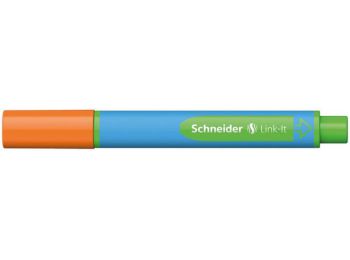 Golyóstoll, 0,7 mm, SCHNEIDER Link-it, összeilleszthető, narancssárga (TSCLINKGNS)