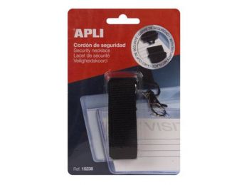 Nyakbaakasztó névkitűzőhöz és azonosítókártya tart