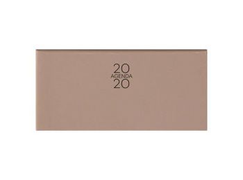 Zsebnaptár, fekvő elrendezésű, DAYLINER, Pannon, natúr 