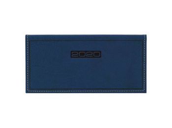 Zsebnaptár, fekvő elrendezésű, DAYLINER, Sherwood, kék 