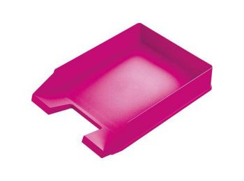 Irattálca, műanyag, HELIT Economy, rózsaszín (INH2361628