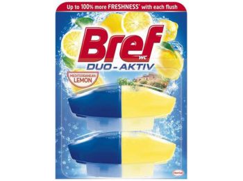 WC illatosító gél utántöltő, 2x50 ml, BREF Duo Aktiv, citrus (KHH590)