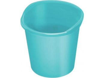 Papírkosár, 13 liter, HELIT the joy, türkizkék (INH23604