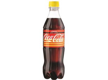 Üdítőital, szénsavas, 0,5l, COCA COLA Coca Cola Zero Lem