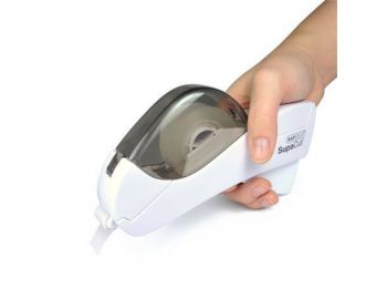 Ragasztószalag-adagoló, Rapesco „SupaCut”, fehér (IR1