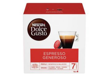Kávékapszula, 16 db, NESCAFÉ Dolce Gusto Espresso Generos