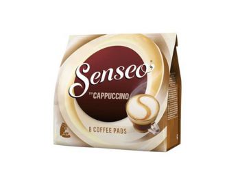 Kávépárna, 8 db, 92 g, DOUWE EGBERTS Senseo,  Cappuccino 