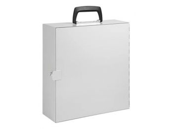 Fém iratrendező tároló doboz,  A4,36,5x33x11 cm, WEDO vi