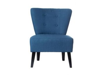 Fotel, PAPERFLOW Brighton kék (BBSZVFP02)