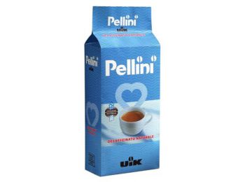 Kávé, pörkölt, szemes, 500 g, PELLINI Uik koffeinmentes 