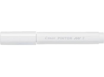 Dekormarker, 1 mm, PILOT Pintor F, fehér (PDMPTFF)
