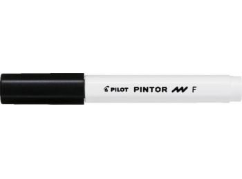 Dekormarker, 1 mm, PILOT Pintor F, fekete (PDMPTFFK)
