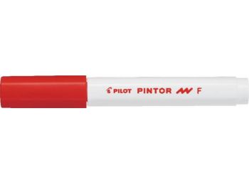 Dekormarker, 1 mm, PILOT Pintor F, piros (PDMPTFP)