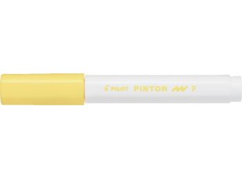 Dekormarker, 1 mm, PILOT Pintor F, sárga (PDMPTFS)