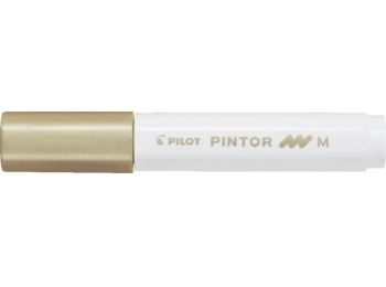 Dekormarker, 1,4 mm, PILOT Pintor M, arany (PDMPTMA)