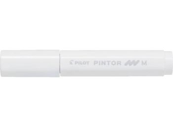 Dekormarker, 1,4 mm, PILOT Pintor M, fehér (PDMPTMF)