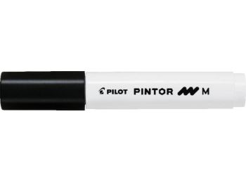 Dekormarker, 1,4 mm, PILOT Pintor M, fekete (PDMPTMFK)
