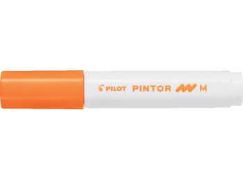 Dekormarker, 1,4 mm, PILOT Pintor M, narancs (PDMPTMN)