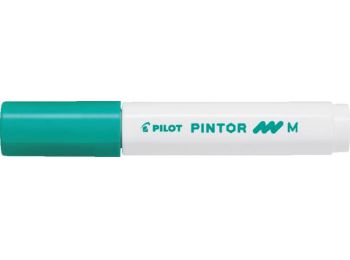 Dekormarker, 1,4 mm, PILOT Pintor M, zöld (PDMPTMZ)