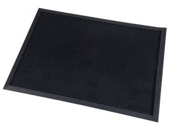 Szennyfogó szőnyeg,  60x80 cm, PAPERFLOW Picot , fekete (U