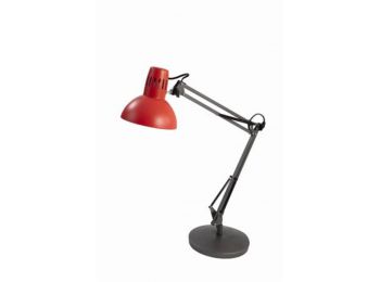 Asztali lámpa, 11 W, ALBA Architect, piros (BARCHICOLORR)